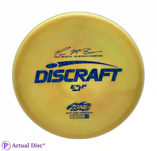 ESP Zone Paul McBeth 6x Signature Series
