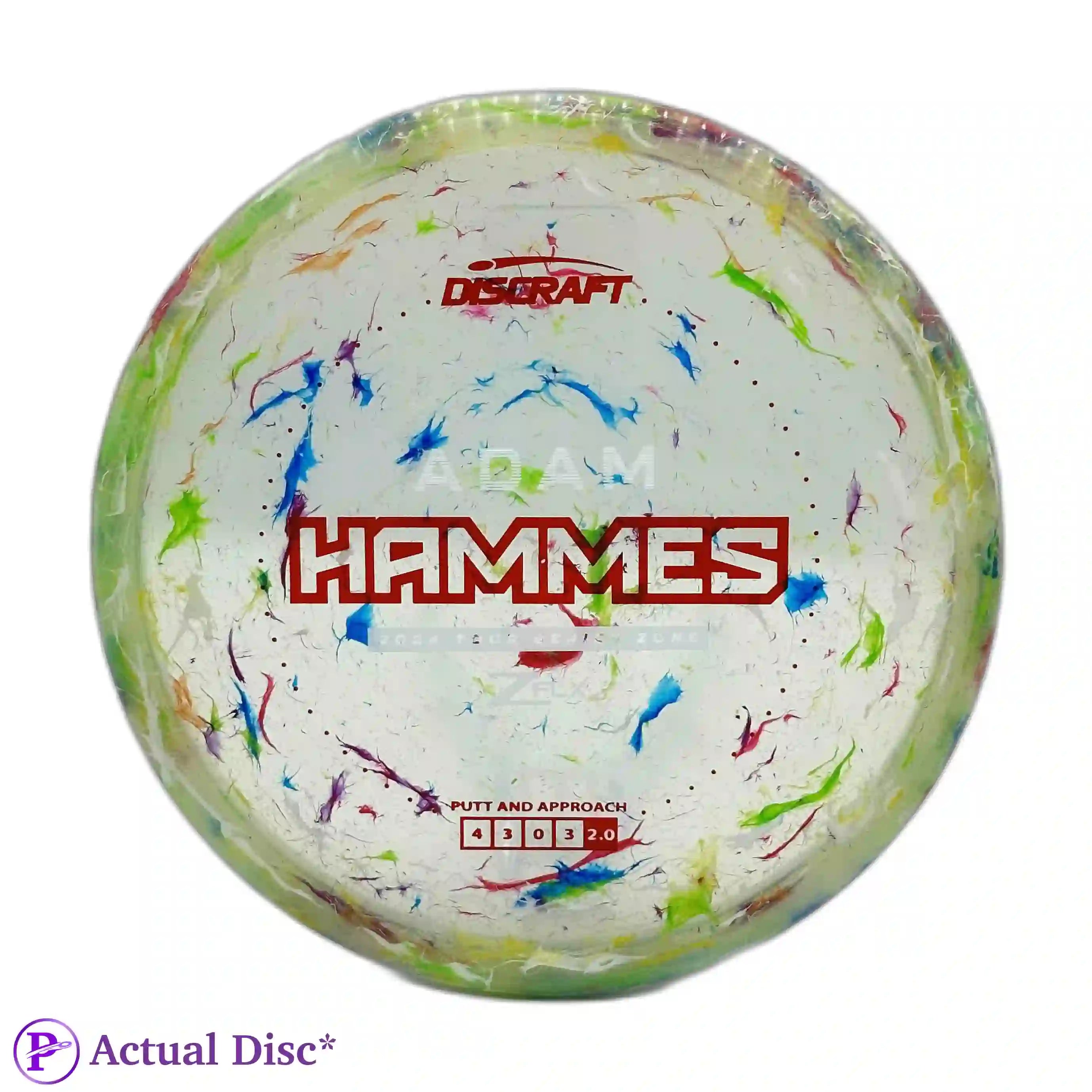 Disccraft HAMMES 2022 TOUR SWIRL ESP ZONE – Scegli Peso E Colore! Il Famoso Zone Di Adam Hammes Da Hyzer Farm