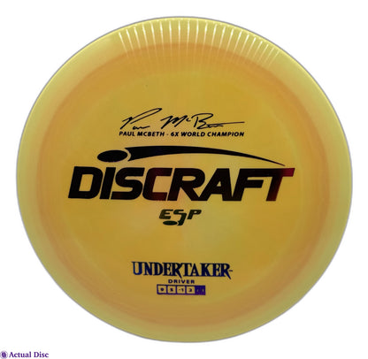 ESP Undertaker Paul McBeth 6x Signature Series