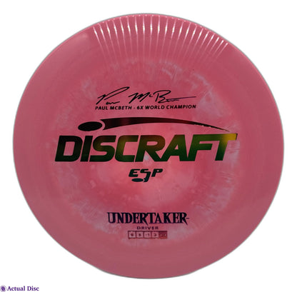 ESP Undertaker Paul McBeth 6x Signature Series