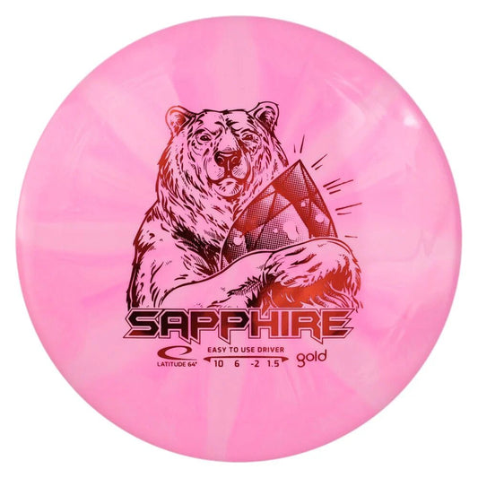 understabil distance nybegynner latitude 64 sapphire gold burst